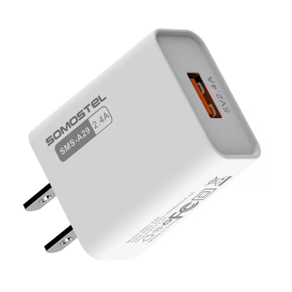 SOMOSTEL SMS-A29 5V 2.4A Charger Adapter - 1