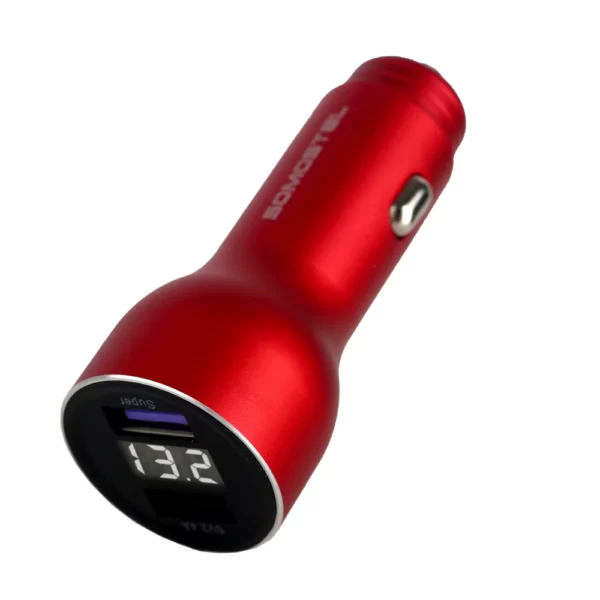SOMOSTEL SMS-A89 QC3.0+5V 2.4A Fast Car Charger -1