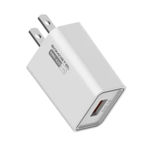 SOMOSTEL SMS-A20 10W Portable Travel Charger Adapter With Cable -3