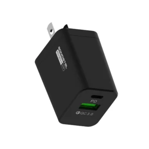 SOMOSTEL SMS-Q13 30W PD + QC3.0 Dual-USB Fast Charger Adapter Kit 1