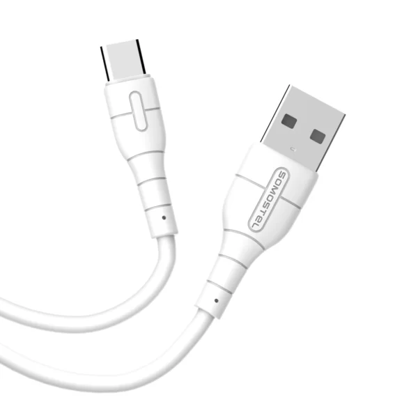 SOMOSTEL SMS-BP13 2.1A Premium PVC USB Charging Cable - 2