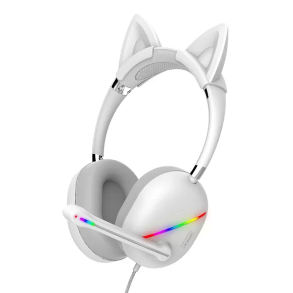 SOMOSTEL SMS-CJ18 RGB Light Cat-Ear Gaming Headset - 1