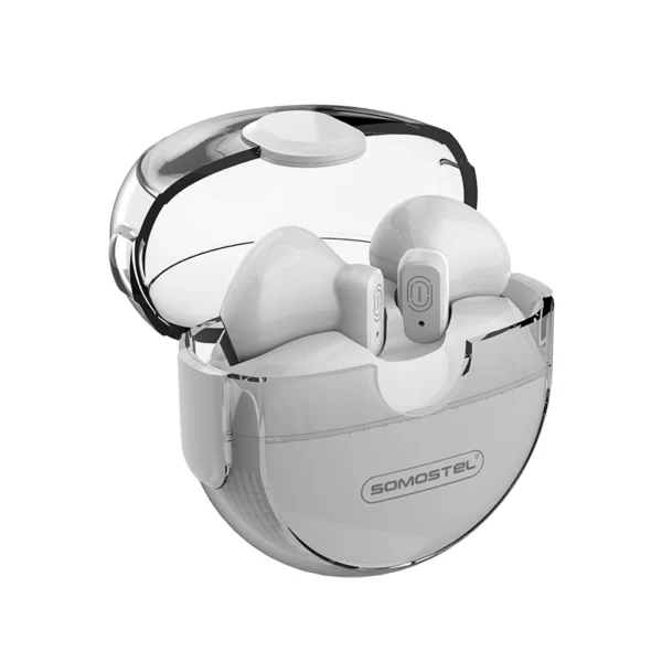 SOMOSTEL SMS-J16SC Fully Transparent Casing TWS Earphone -1