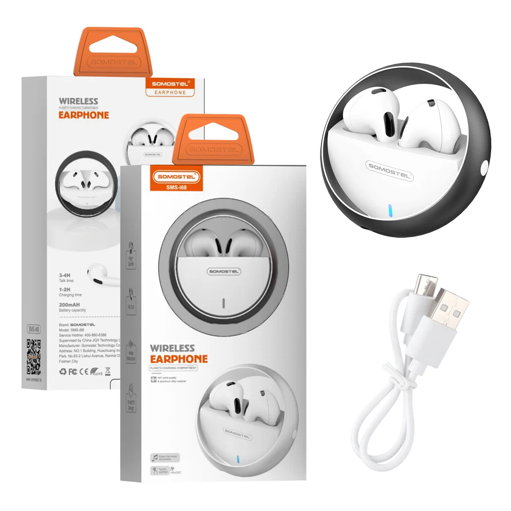 SOMOSTEL SOMOSTEL SMS i68 Wireless Earphones with Innovative