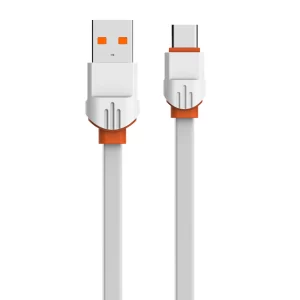 SOMOSTEL SMS-BJ05 2.4A Transparent TPE Fast Charging Cable