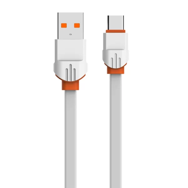 SOMOSTEL SMS-BJ06 2.4A Transparent TPE 1.5M Fast Charging Cable -1