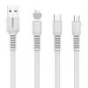 SOMOSTEL SMS-BJ09 1.2M Liquid Silicone 3.1A Fast Charging Flat USB Data Cable -7