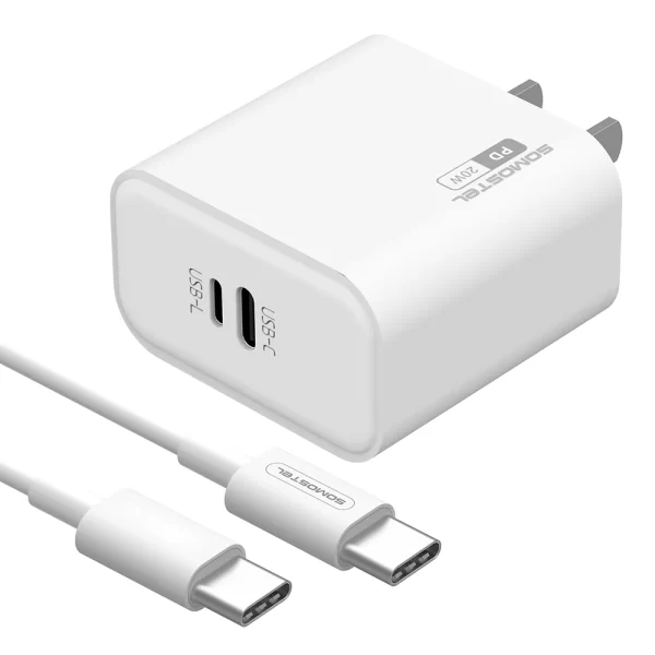 SOMOSTEL SMS-Q44 20W Self-developed USB-L to USB-C Reverse Charging Adapter