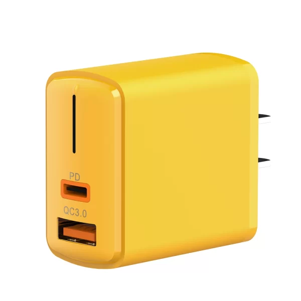 SOMOSTEL SMS-Q45 20W PD + QC3.0 Dual-Port Fast Charger -2