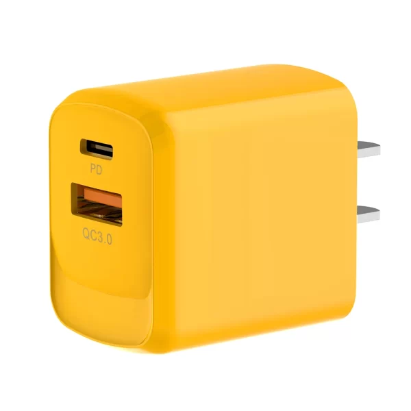 SOMOSTEL SMS-Q48 20W PD + QC3.0 Dual-Port Fast Charger Adapter -8