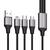 SMS-BW23 3.1A 3-in-1 Fast Charging Cable With RGB Light -2