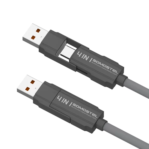 SOMOSTEL SMS-BJ14 4 In 1 Digital Display USB Data Cable -10