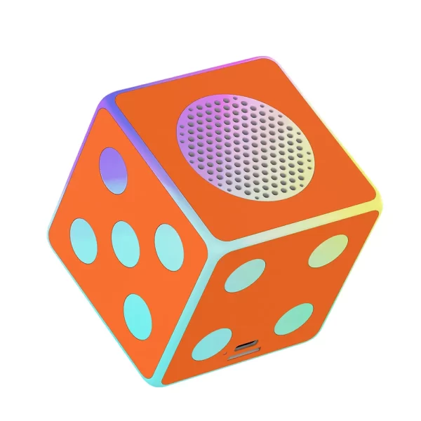 SOMOSTEL SMS-H611 Unique Dice Design Mini Square Wireless Speaker -1